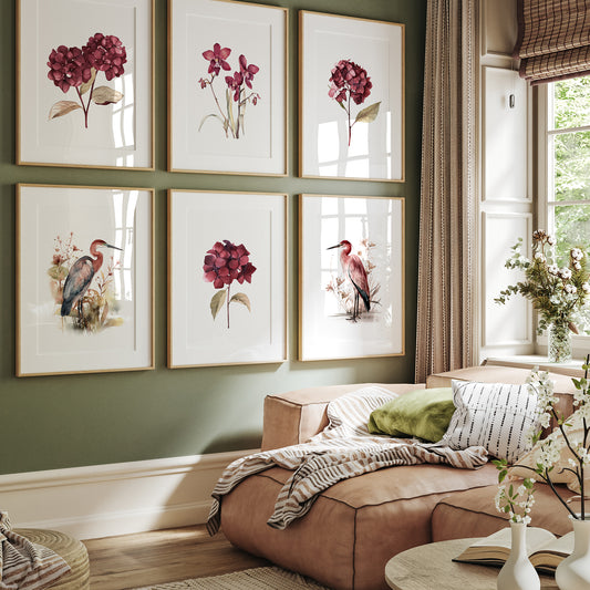 Celebrate the Season with Our Autumnal Botanical Prints!