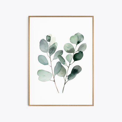 Eucalyptus Branches Botanical Prints - Set of 3 Prints